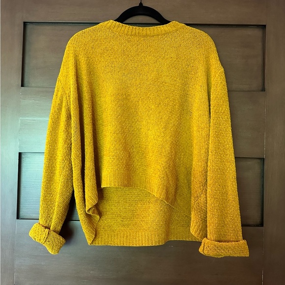 Moth Sweaters - MOTH yellow knit sweater